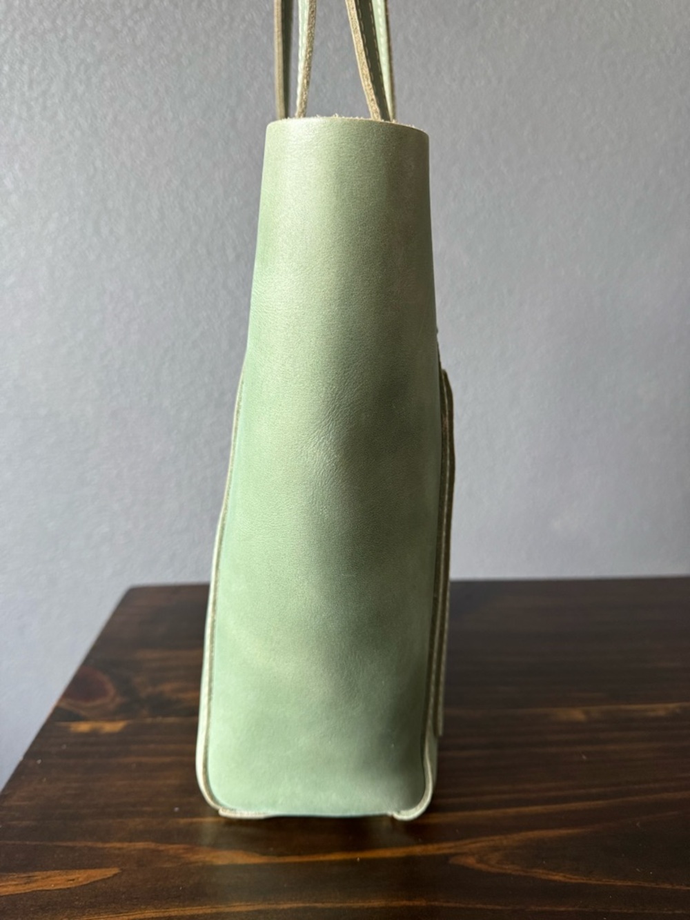 Portland Leather Large Cucumber Juliette Tote - Picture 9 of 9